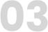 Digital display showing number three in black